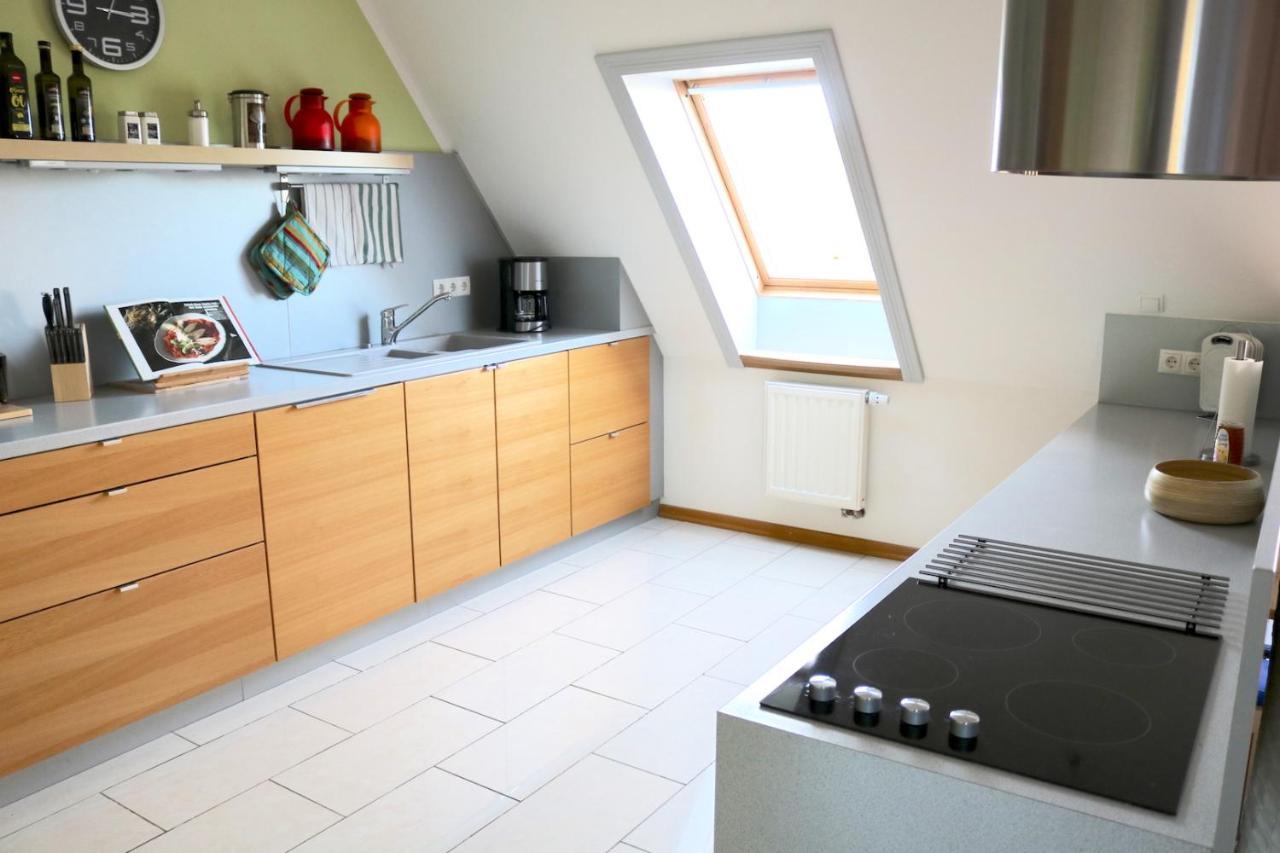 Familienfreundliche Ferienwohnung Am Reuterteich Seedorf  Bagian luar foto